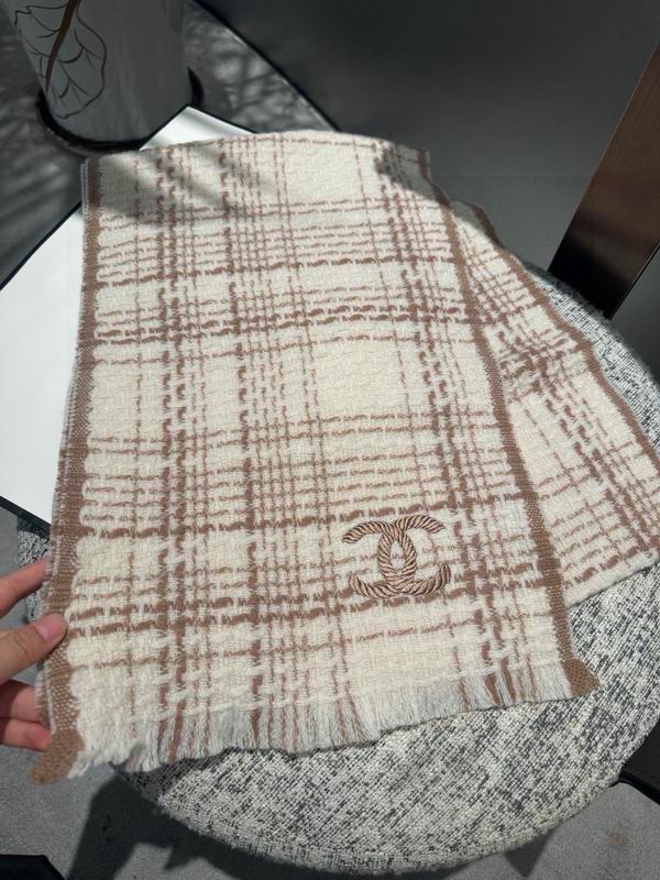 Chanel Scarf 30X190cm 100%羊绒 E121268